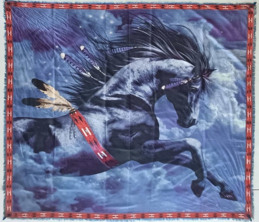 91B167 Scarf 130cm x 130cm