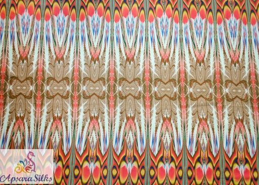 [Printed Woven Fabric Cotton Lycra 60" 268GSM] 288STK2018