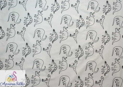 [Printed Woven Fabric Cotton Lycra 54" 268GSM] 289STK2018