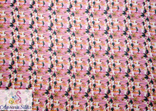 [Printed Woven Fabric 100% Polyester 60" 64GSM] 307STK2018