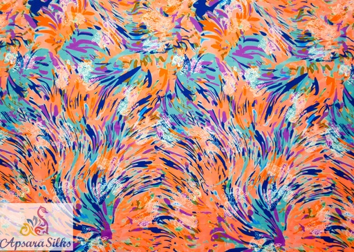 [Printed Woven Fabric 100% Polyester 58" 85GSM] 308STK2018
