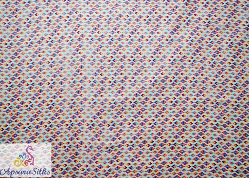 [Printed Woven Fabric 100% Silk 54" 26GSM] 313STK2018