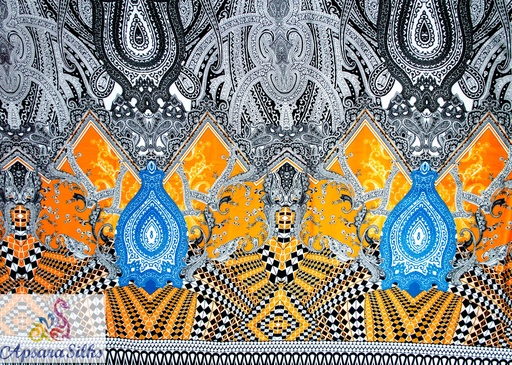 [Printed Woven Fabric 100% Polyester 58" 70GSM] 318STK2018